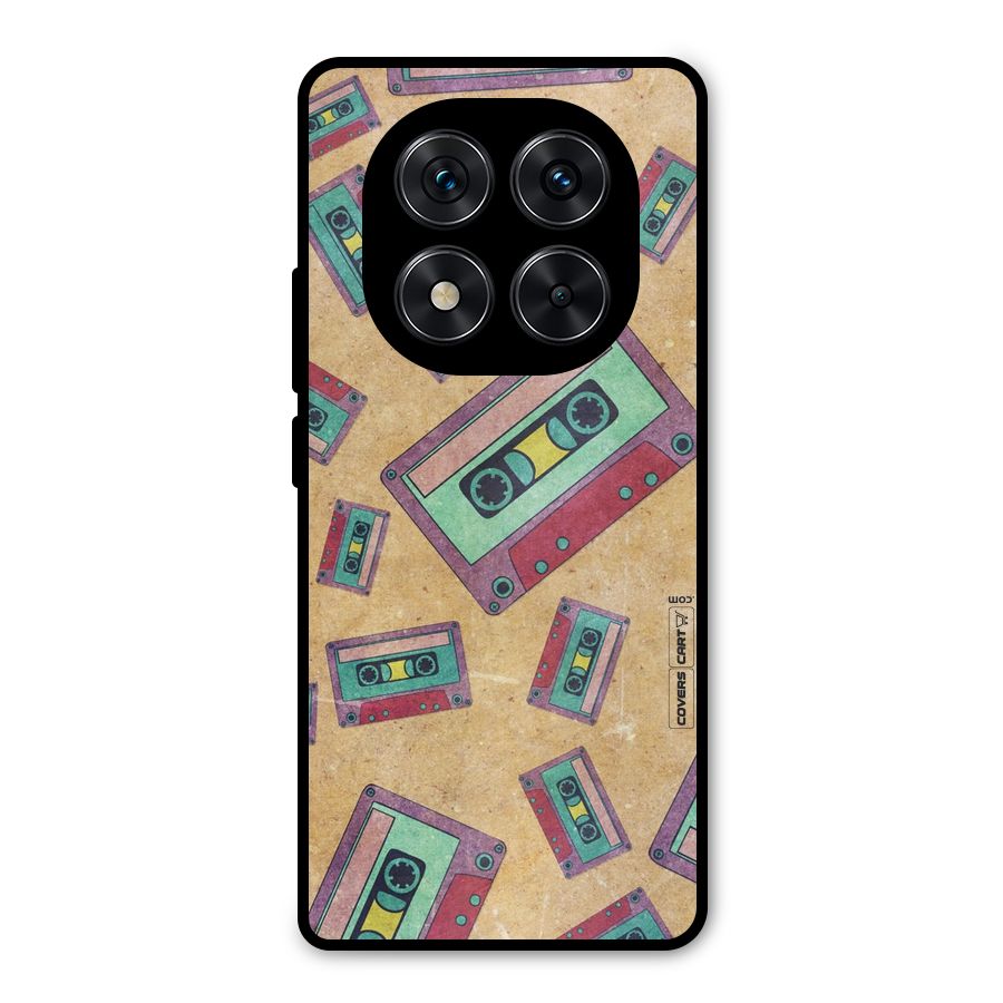 Ancient Cassettes Metal Back Case for Redmi Note 14 Pro 5G