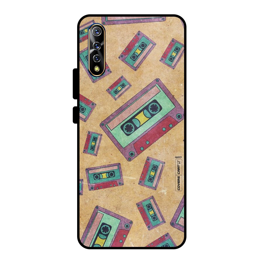 Ancient Cassettes Metal Back Case for Vivo S1