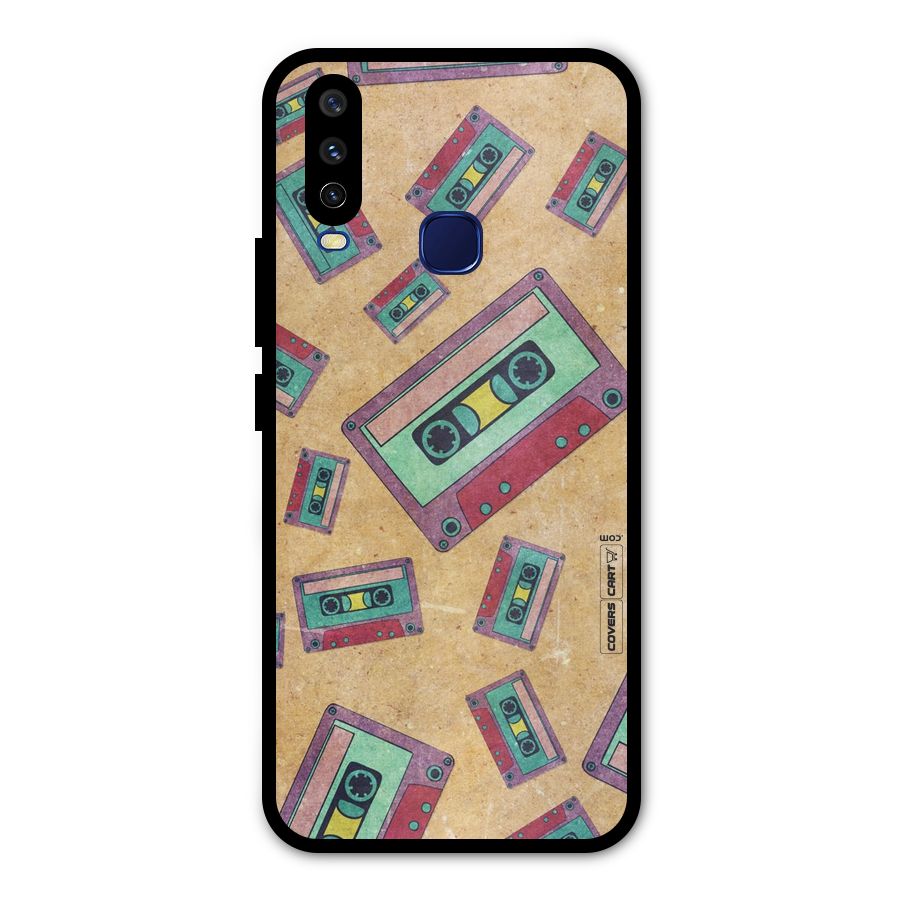 Ancient Cassettes Metal Back Case for Vivo V17