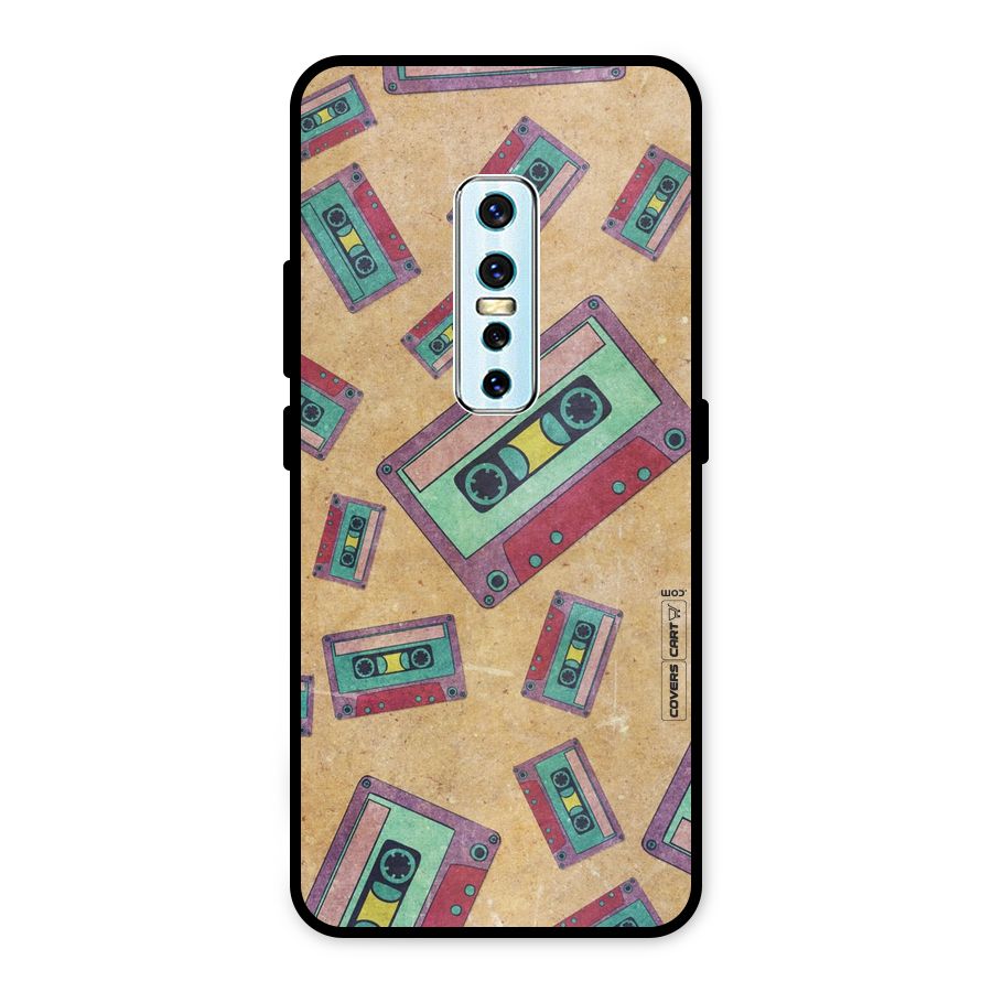 Ancient Cassettes Metal Back Case for Vivo V17 Pro