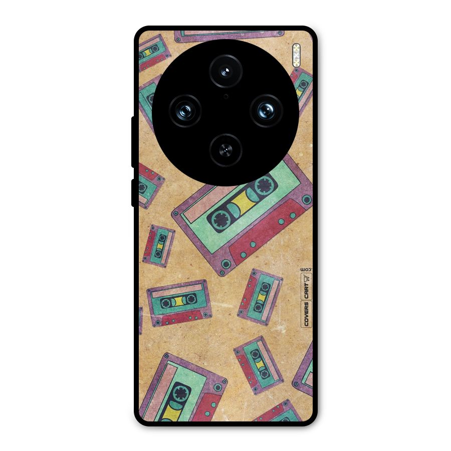 Ancient Cassettes Metal Back Case for Vivo X100 Pro