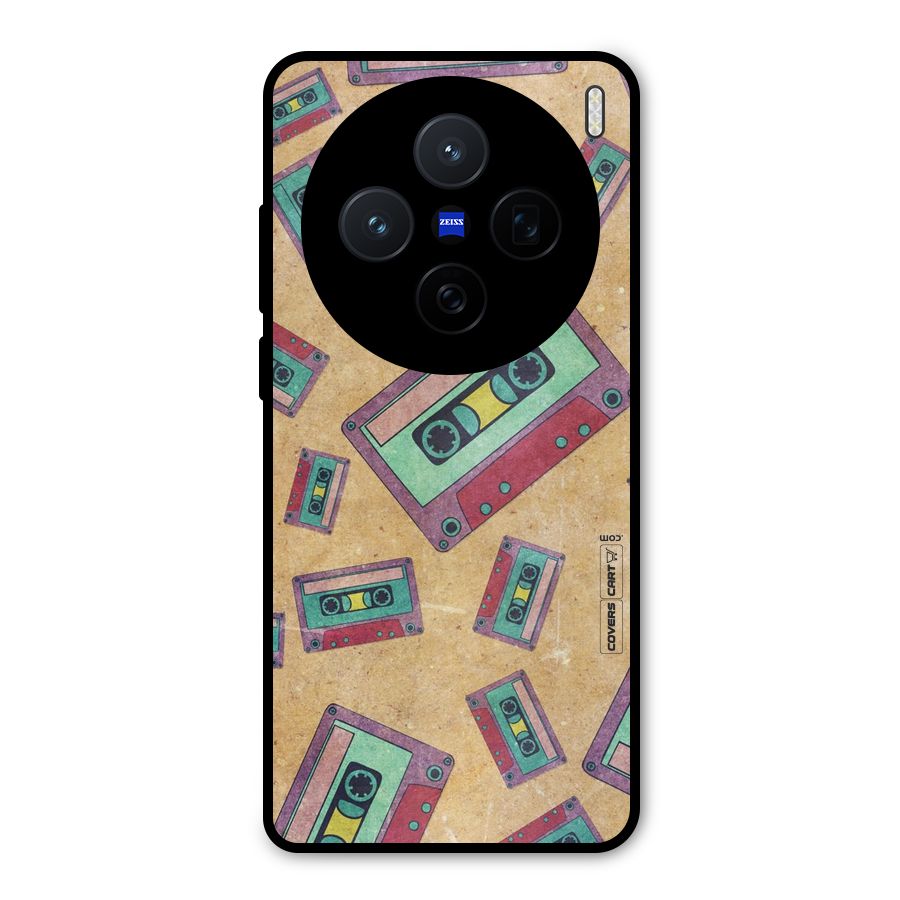 Ancient Cassettes Metal Back Case for Vivo X200
