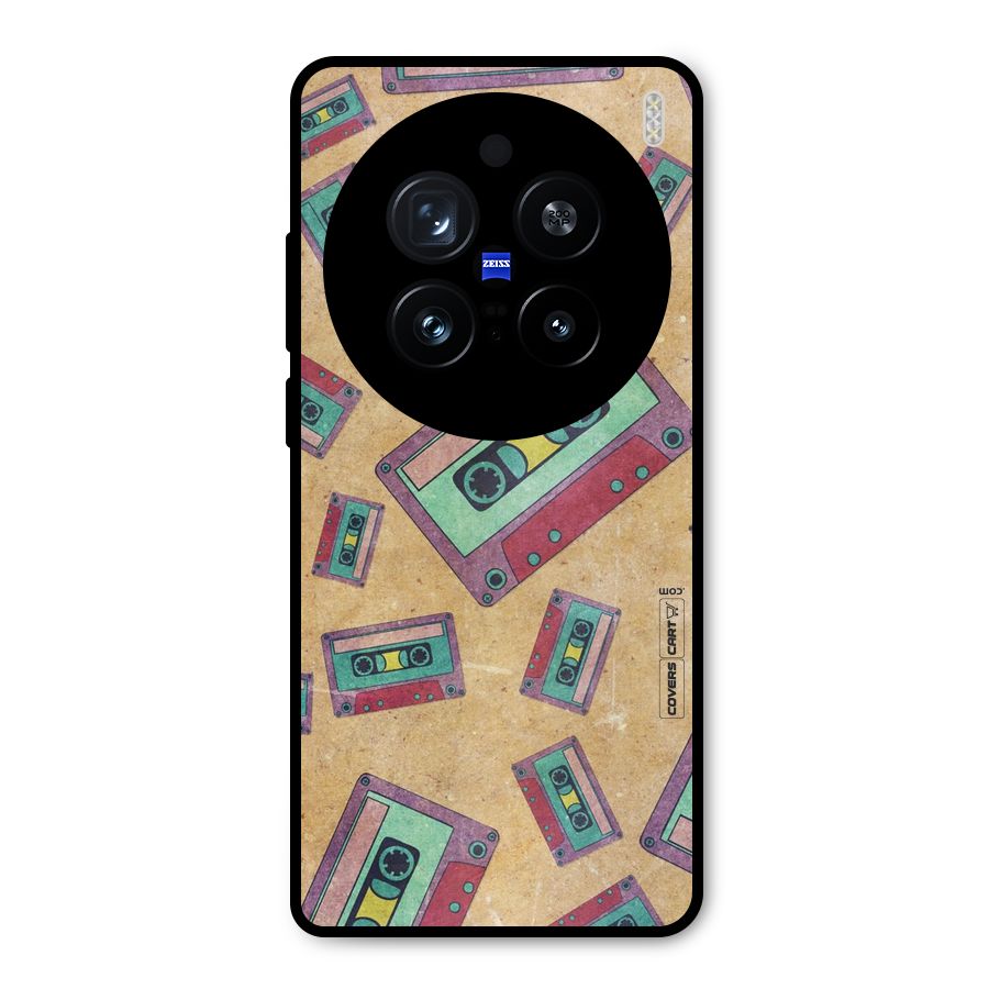Ancient Cassettes Metal Back Case for Vivo X200 Pro