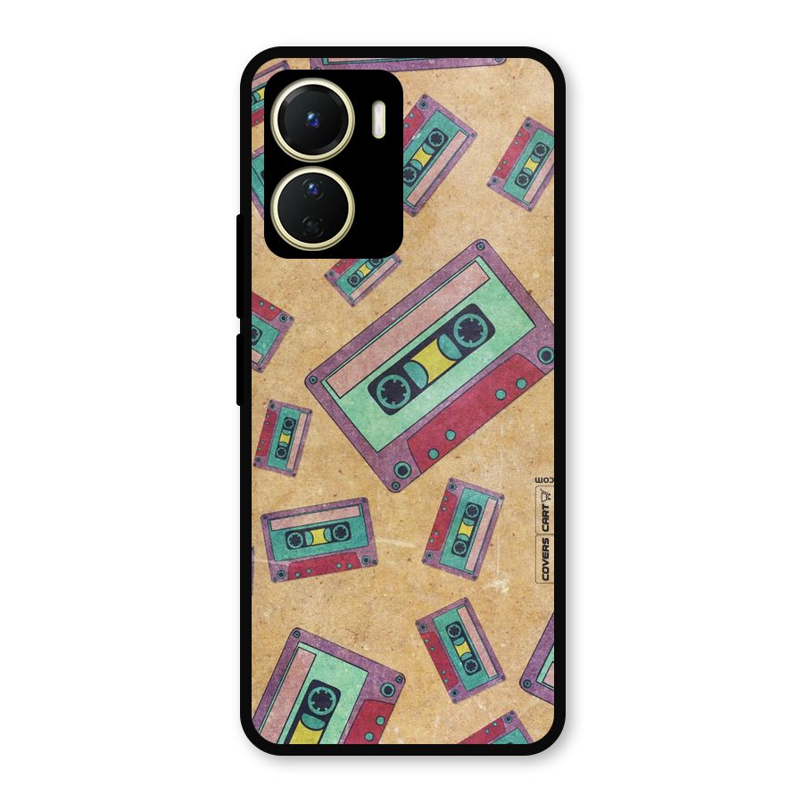 Ancient Cassettes Metal Back Case for Vivo Y16