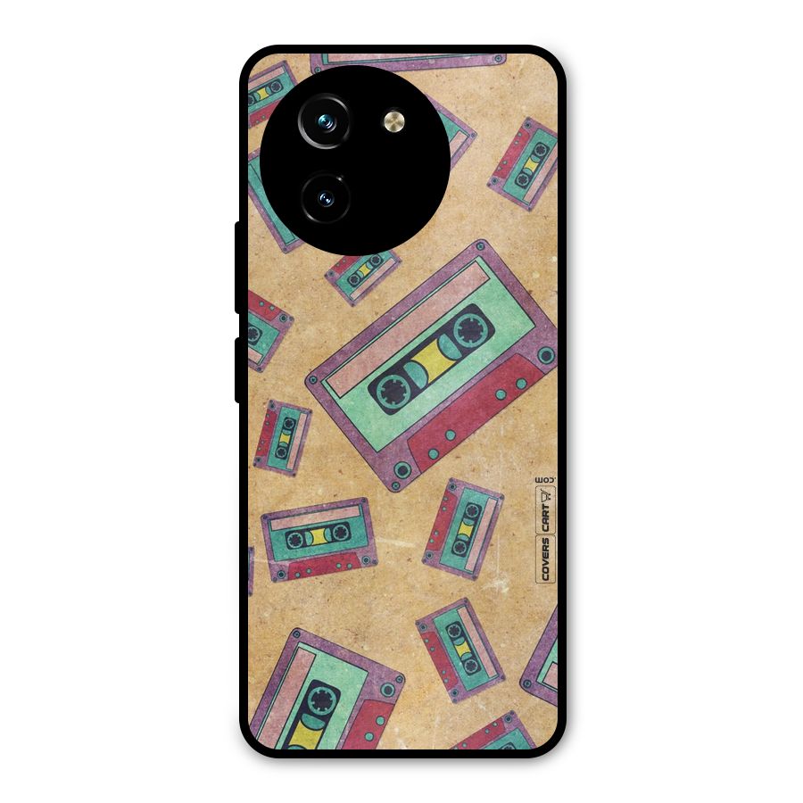 Ancient Cassettes Metal Back Case for Vivo Y200i