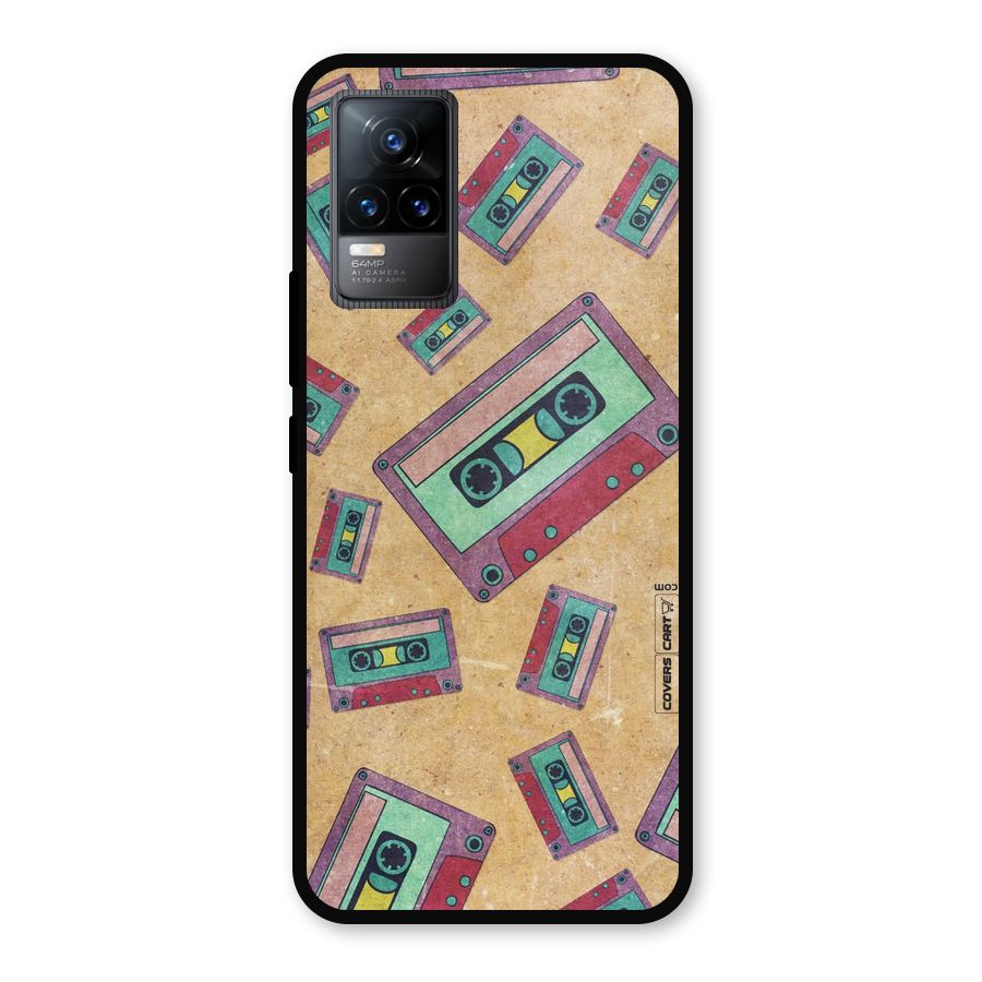 Ancient Cassettes Metal Back Case for Vivo Y73