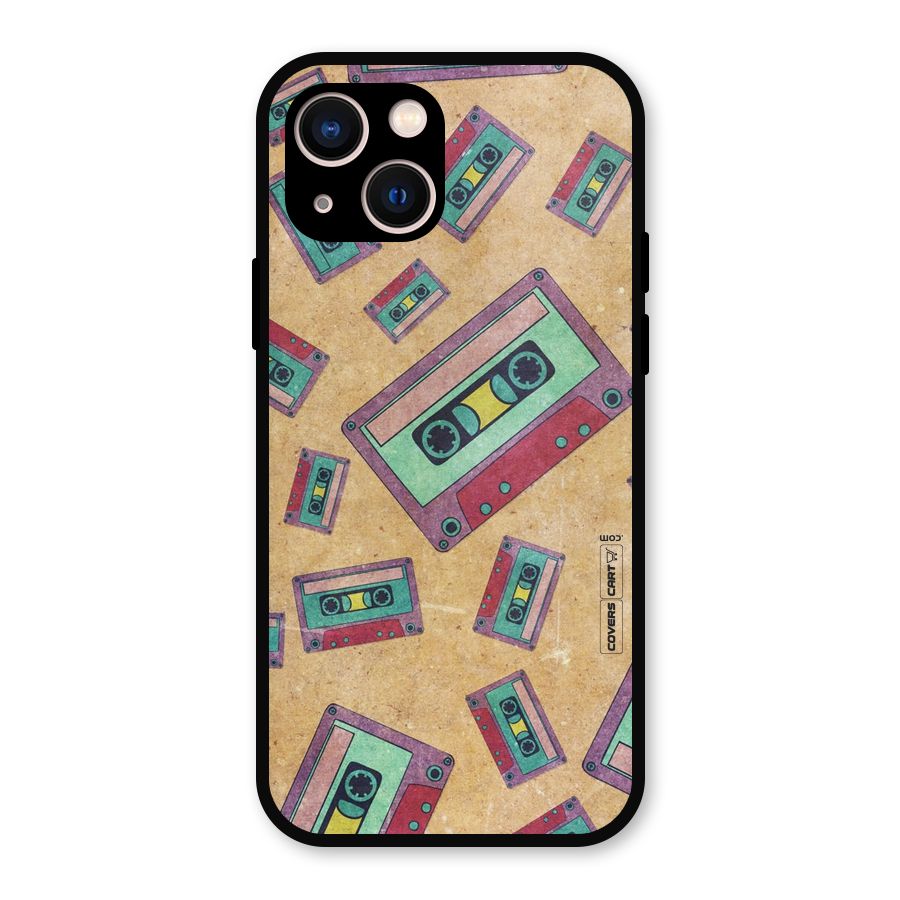 Ancient Cassettes Metal Back Case for iPhone 13