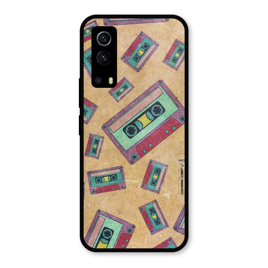 Ancient Cassettes Metal Back Case for iQOO Z3