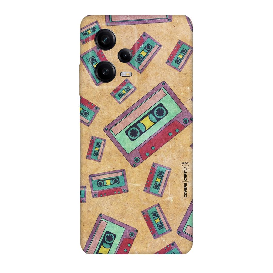 Ancient Cassettes Original Polycarbonate Back Case for Redmi Note 12 Pro