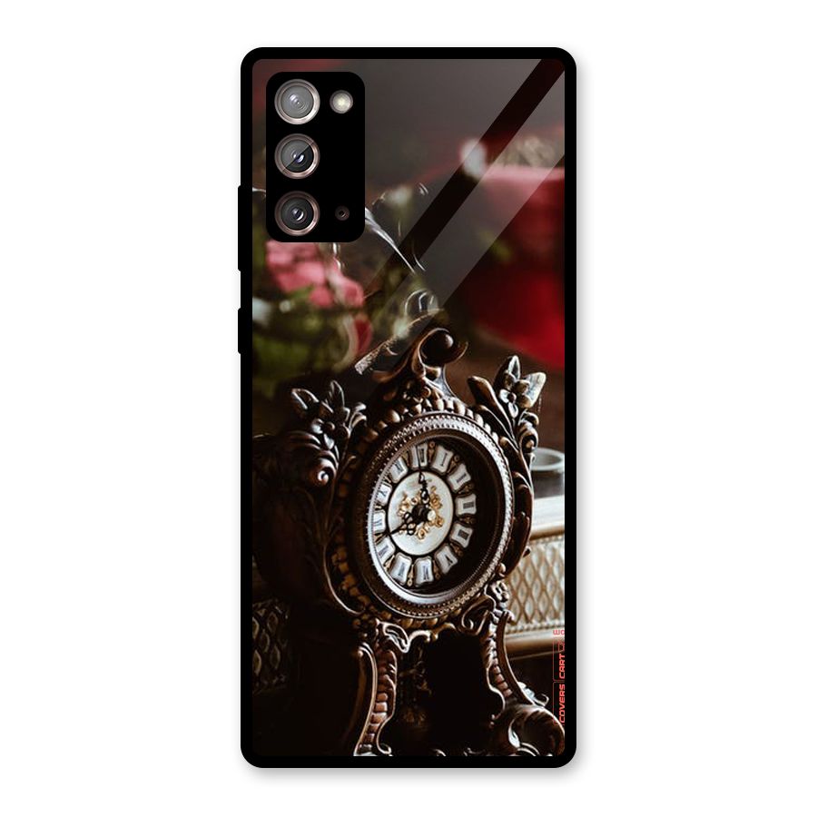 Ancient Clock Glass Back Case for Galaxy Note 20