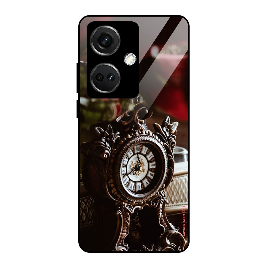 Ancient Clock Glass Back Case for OnePlus Nord CE 3 5G
