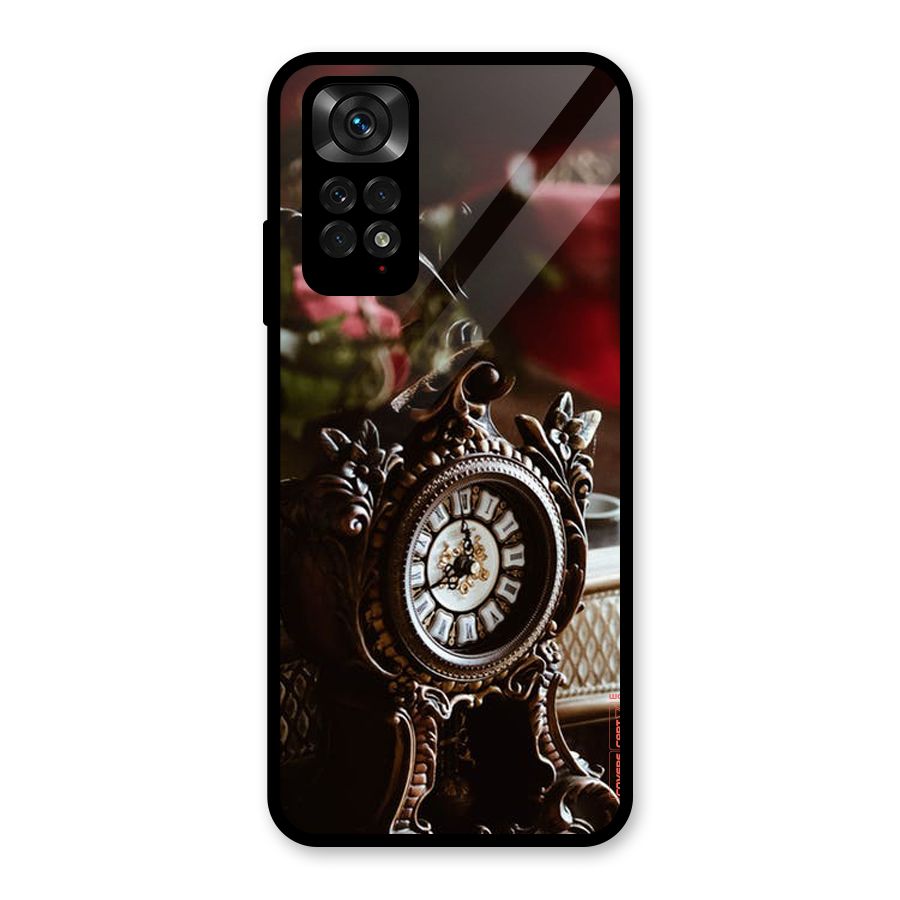 Ancient Clock Glass Back Case for Redmi Note 11S