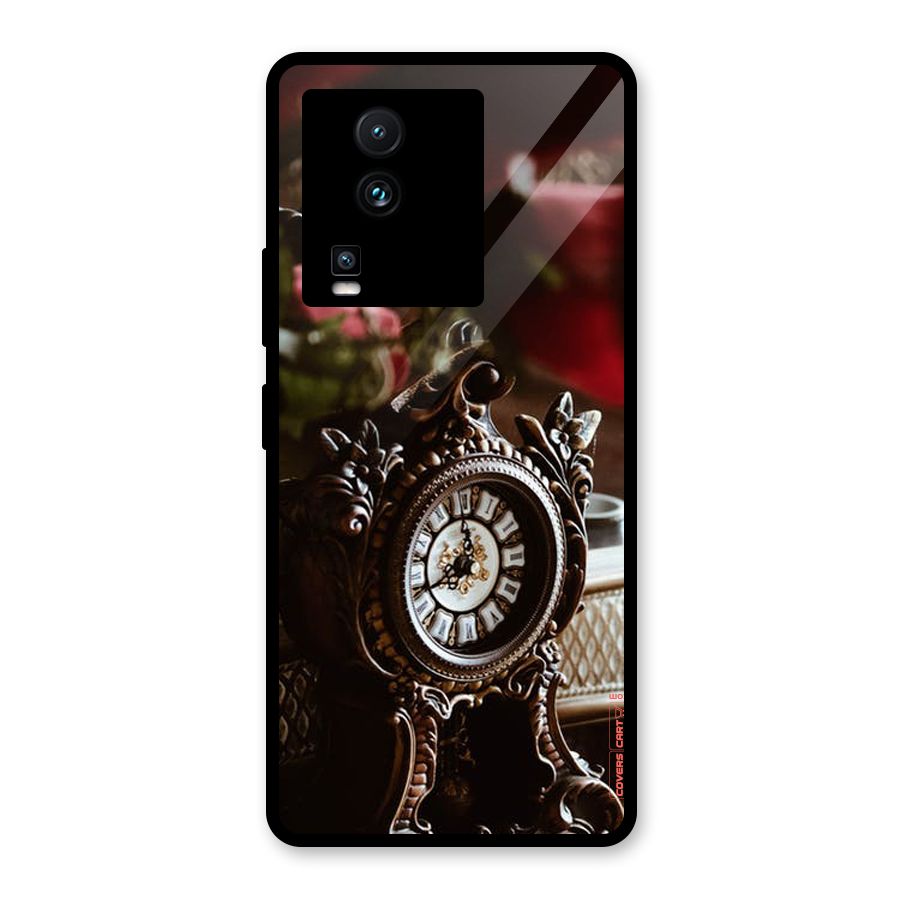 Ancient Clock Glass Back Case for Vivo iQOO Neo 7 Pro