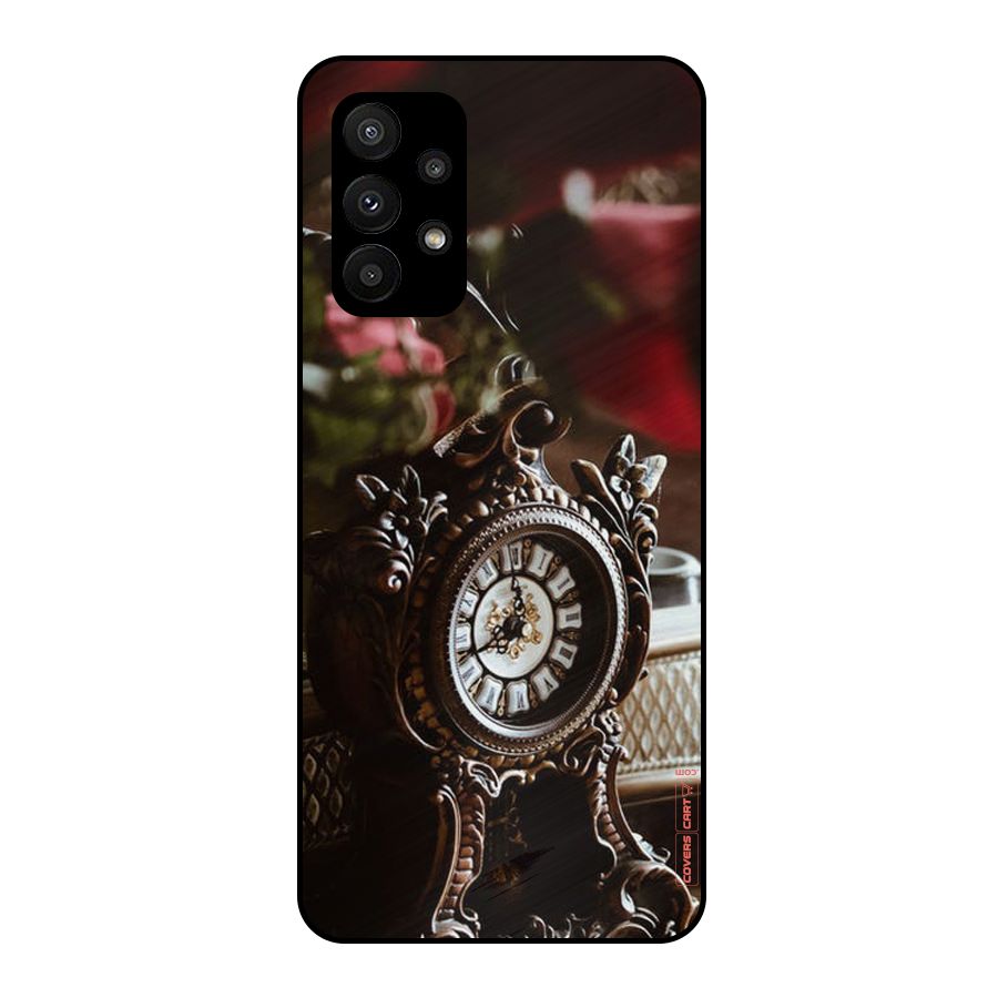 Ancient Clock Metal Back Case for Galaxy A23