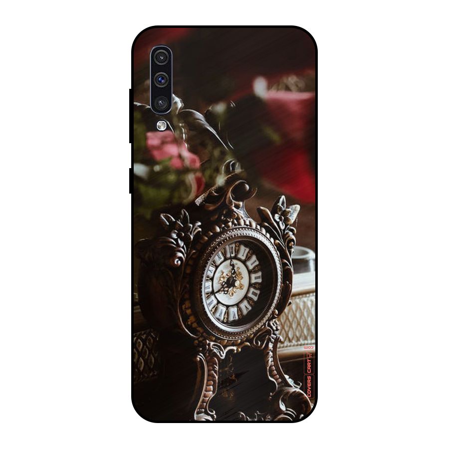 Ancient Clock Metal Back Case for Galaxy A30s