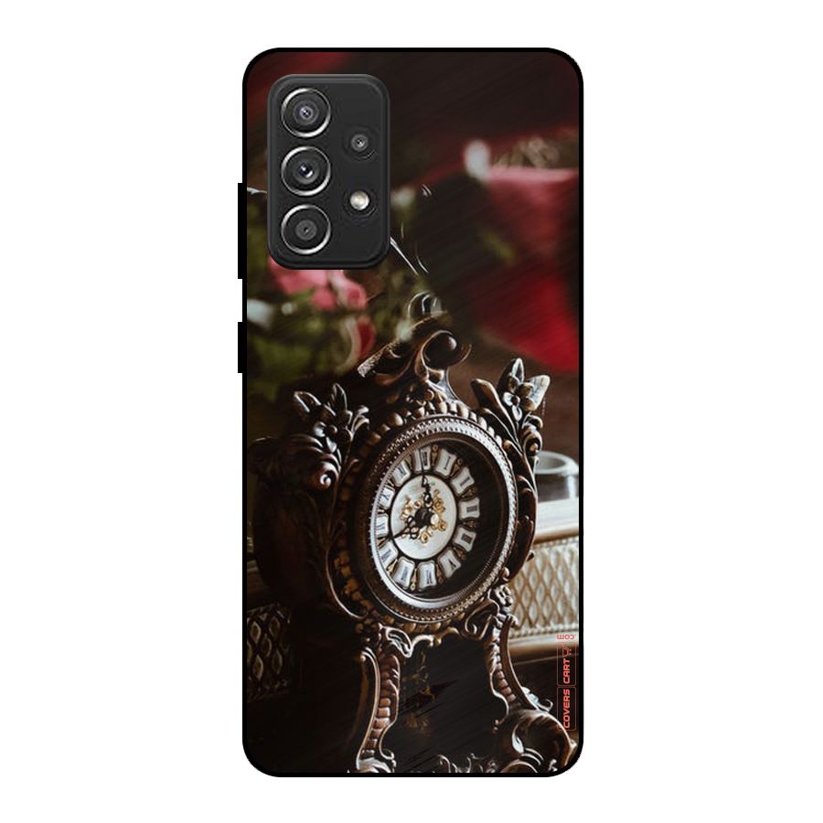 Ancient Clock Metal Back Case for Galaxy A52s 5G