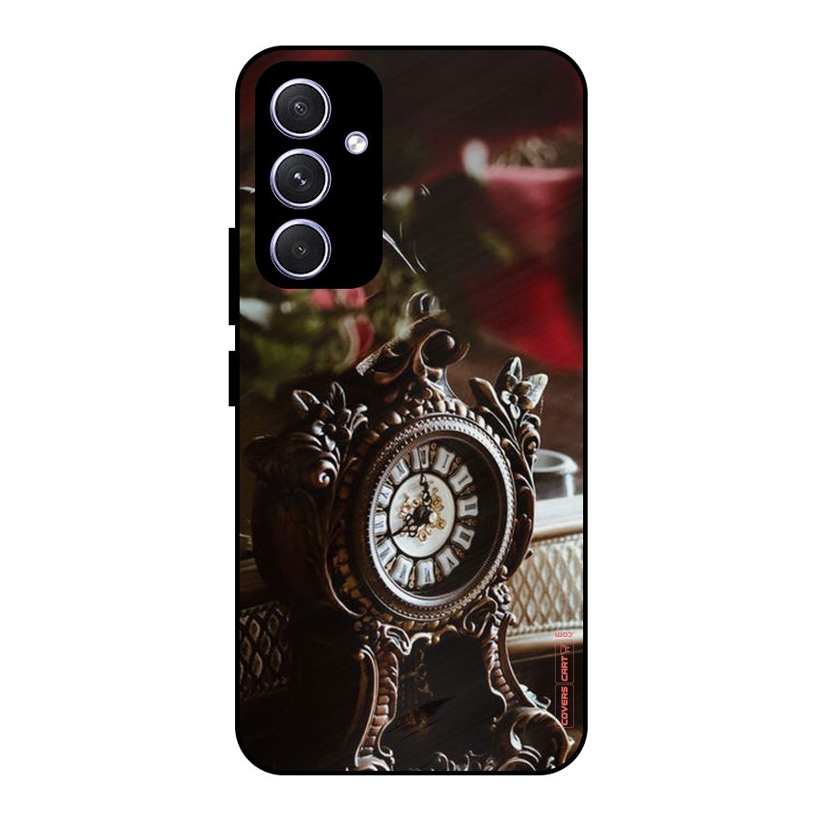 Ancient Clock Metal Back Case for Galaxy A54