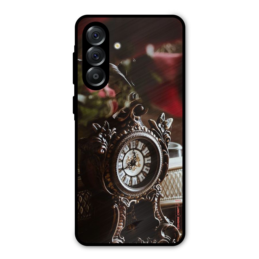 Ancient Clock Metal Back Case for Galaxy A56