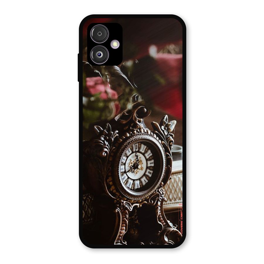Ancient Clock Metal Back Case for Galaxy F14