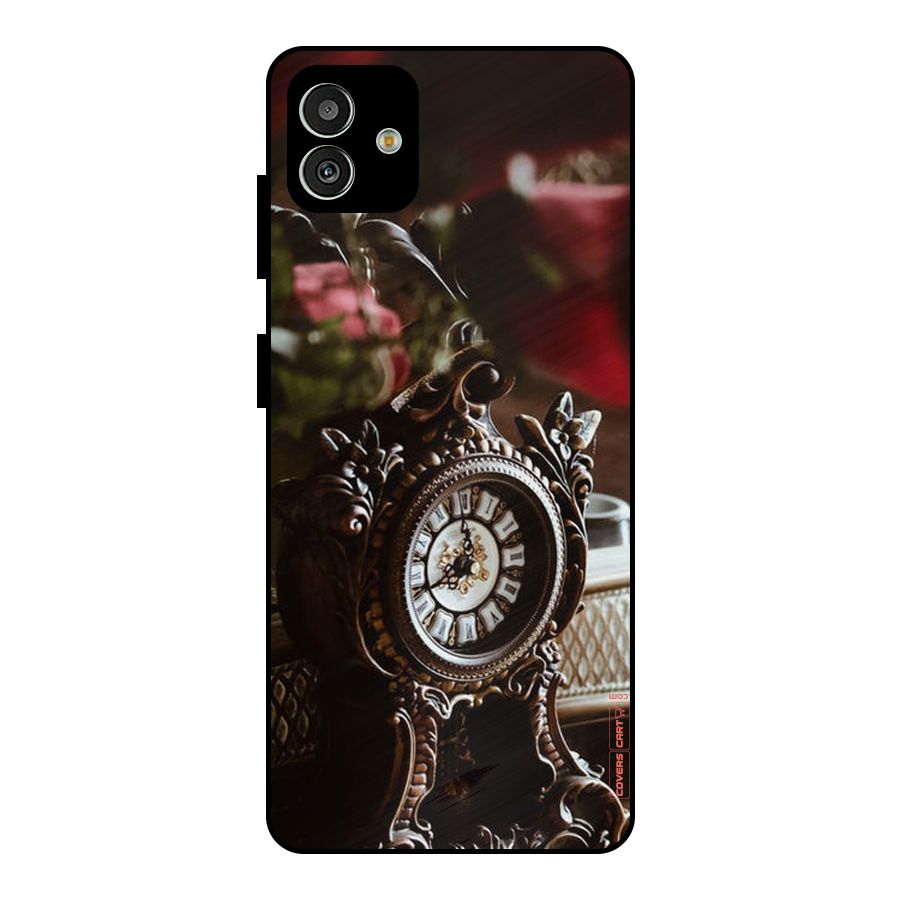 Ancient Clock Metal Back Case for Galaxy M13 5G
