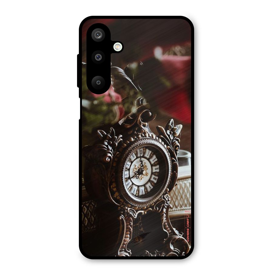 Ancient Clock Metal Back Case for Galaxy M16