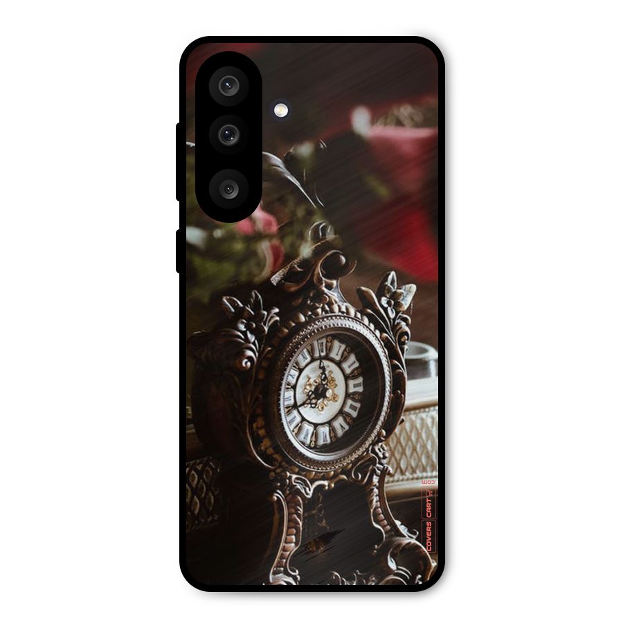Ancient Clock Metal Back Case for Galaxy M56