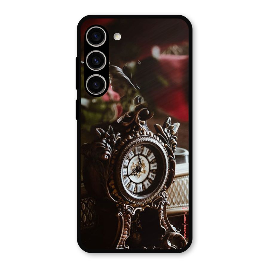 Ancient Clock Metal Back Case for Galaxy S23 Plus