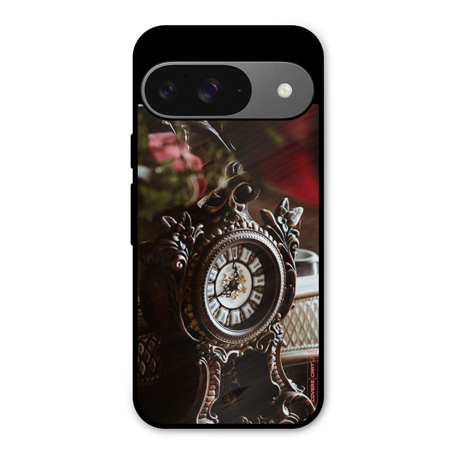Ancient Clock Metal Back Case for Google Pixel 9