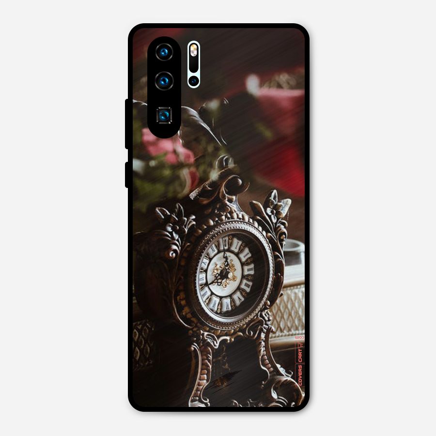 Ancient Clock Metal Back Case for Huawei P30 Pro