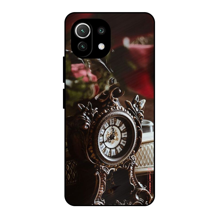 Ancient Clock Metal Back Case for Mi 11 Lite
