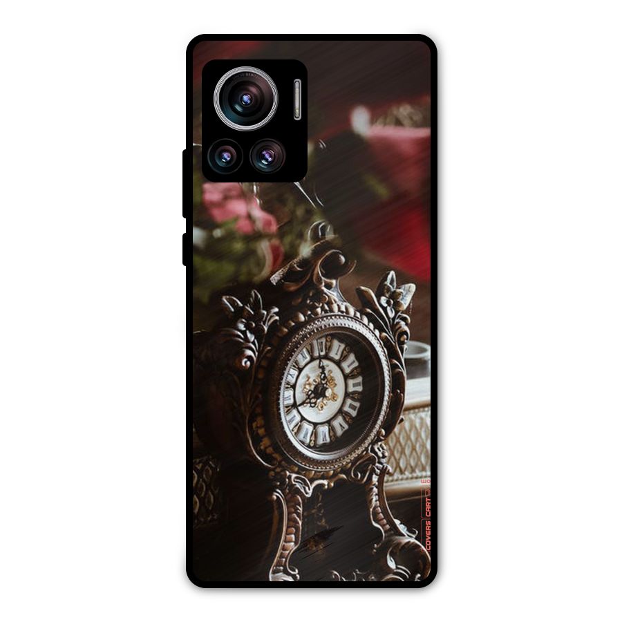 Ancient Clock Metal Back Case for Motorola Edge 30 Ultra
