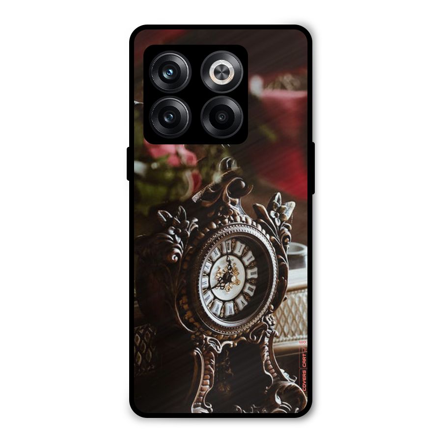Ancient Clock Metal Back Case for OnePlus 10T