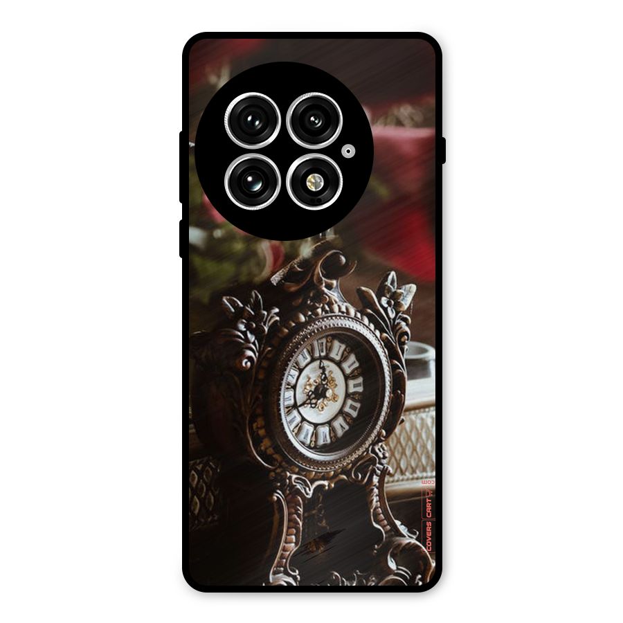Ancient Clock Metal Back Case for OnePlus 13