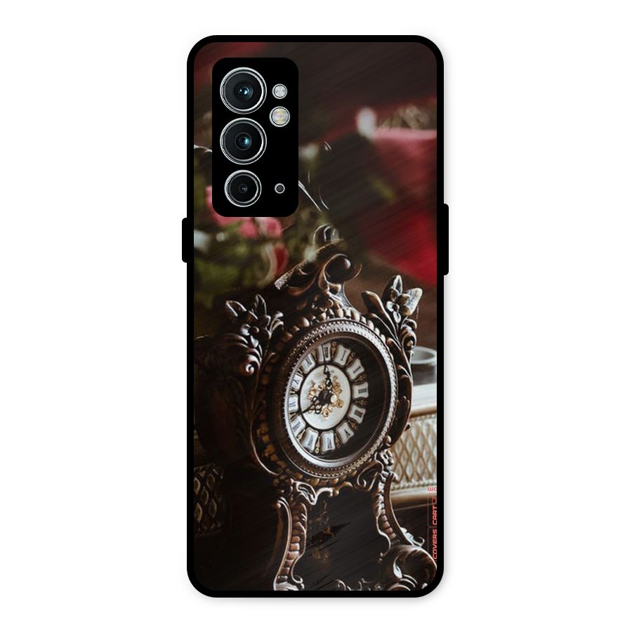 Ancient Clock Metal Back Case for OnePlus 9RT 5G