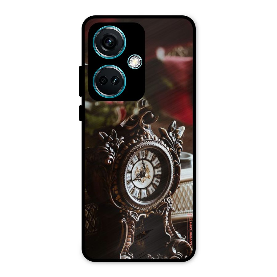 Ancient Clock Metal Back Case for OnePlus Nord CE 3 5G