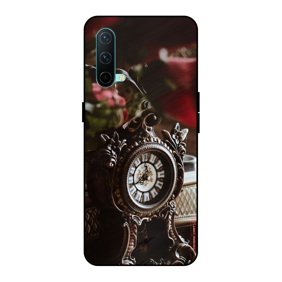 Ancient Clock Metal Back Case for OnePlus Nord CE 5G