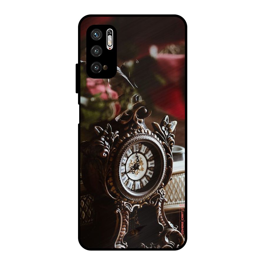 Ancient Clock Metal Back Case for Poco M3 Pro 5G