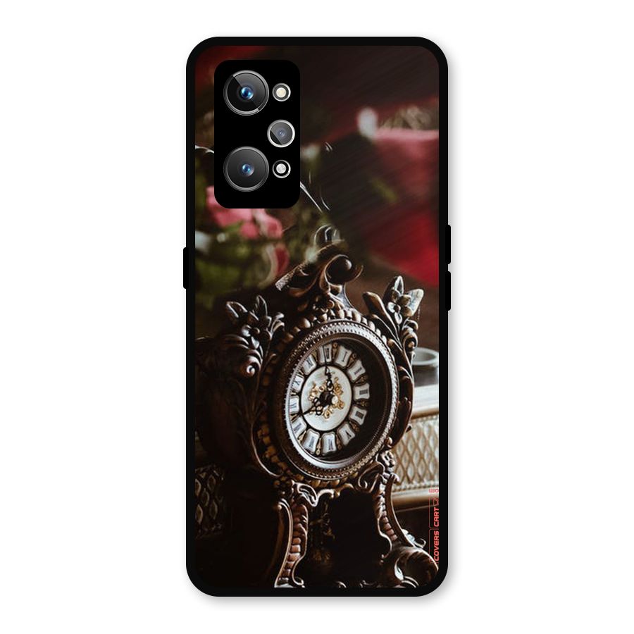 Ancient Clock Metal Back Case for Realme GT 2
