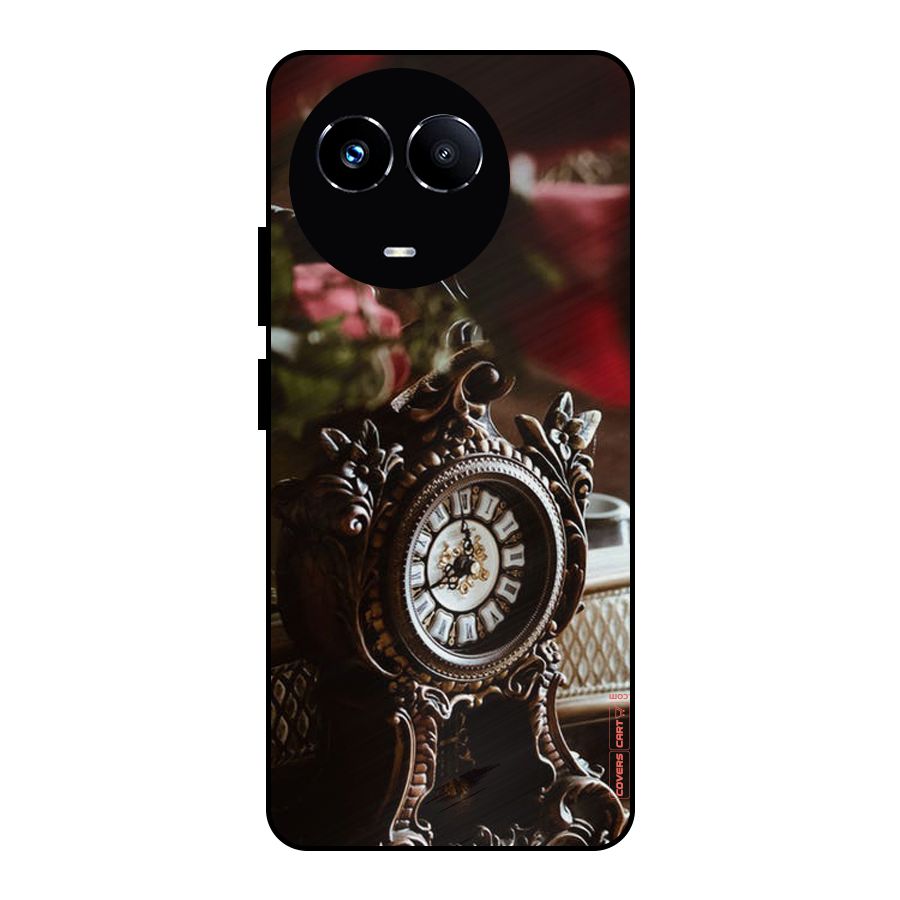 Ancient Clock Metal Back Case for Realme Narzo 60X