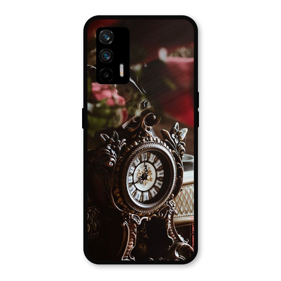 Ancient Clock Metal Back Case for Realme X7 Max