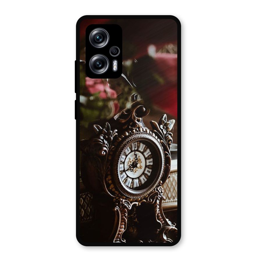 Ancient Clock Metal Back Case for Redmi K50i