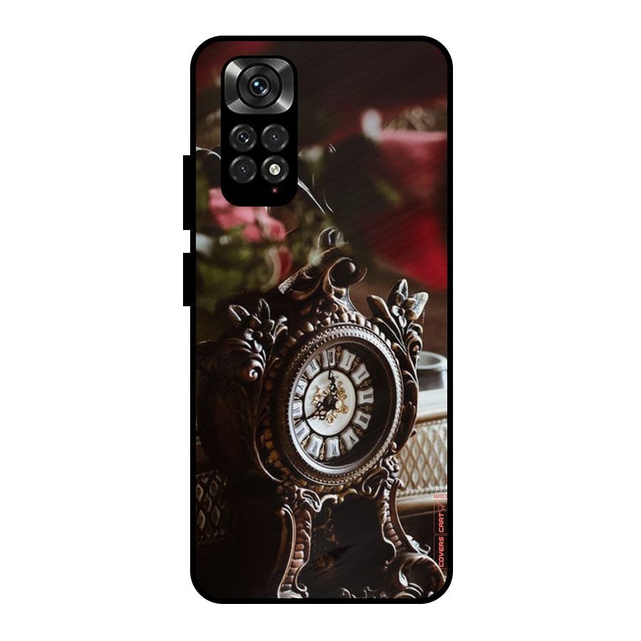 Ancient Clock Metal Back Case for Redmi Note 11 Pro