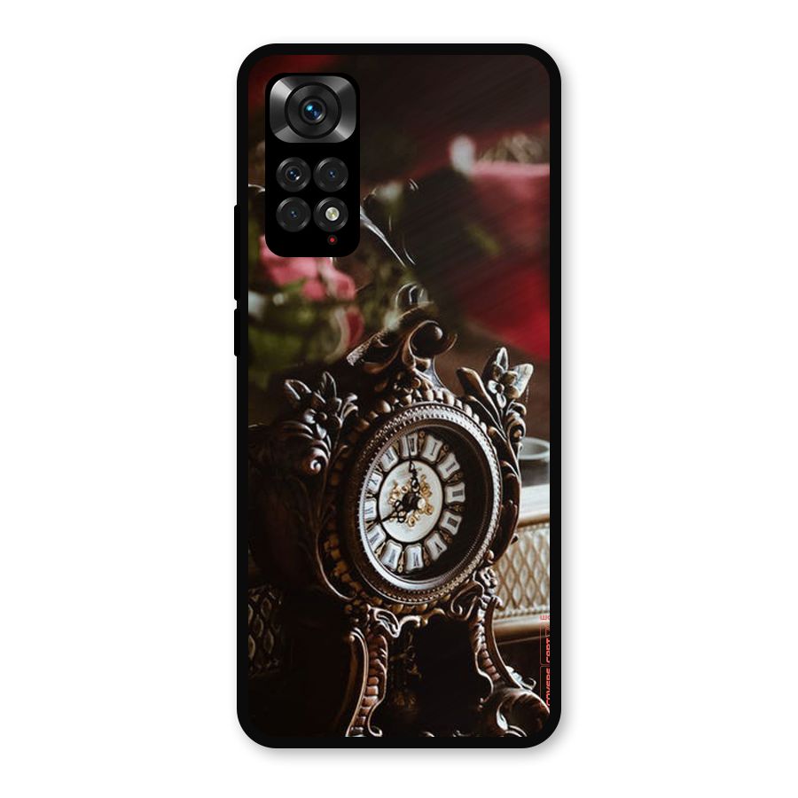 Ancient Clock Metal Back Case for Redmi Note 11s