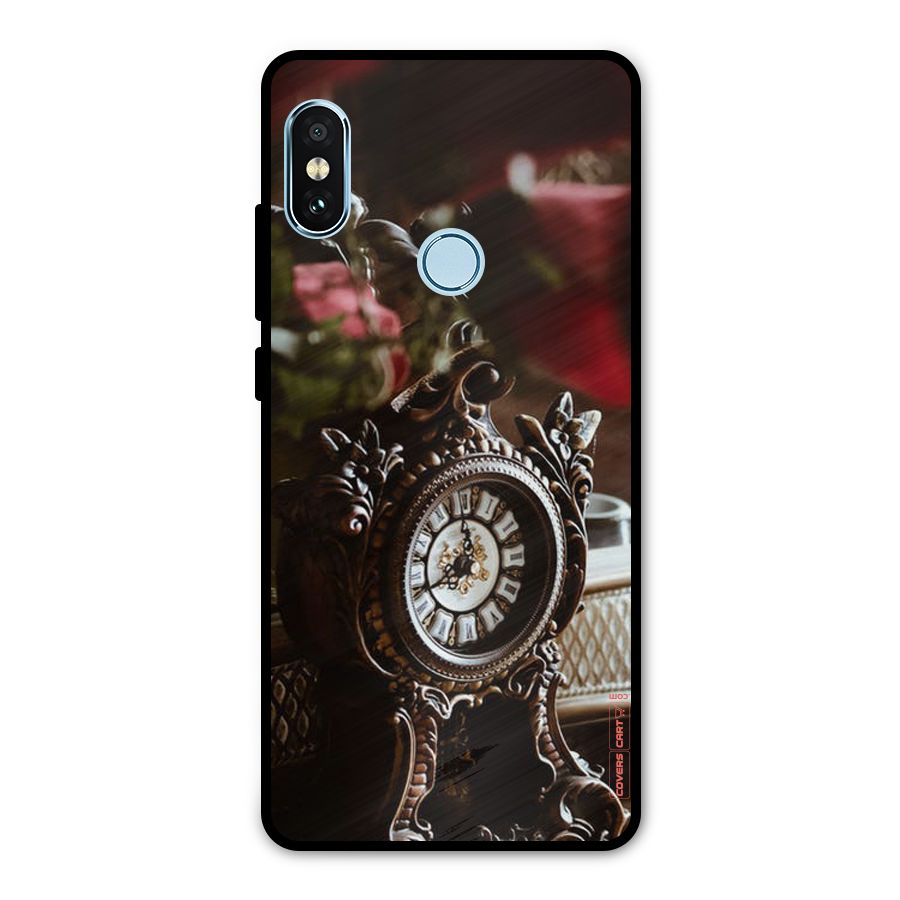 Ancient Clock Metal Back Case for Redmi Note 5 Pro