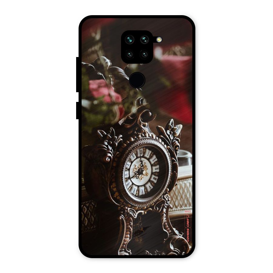 Ancient Clock Metal Back Case for Redmi Note 9