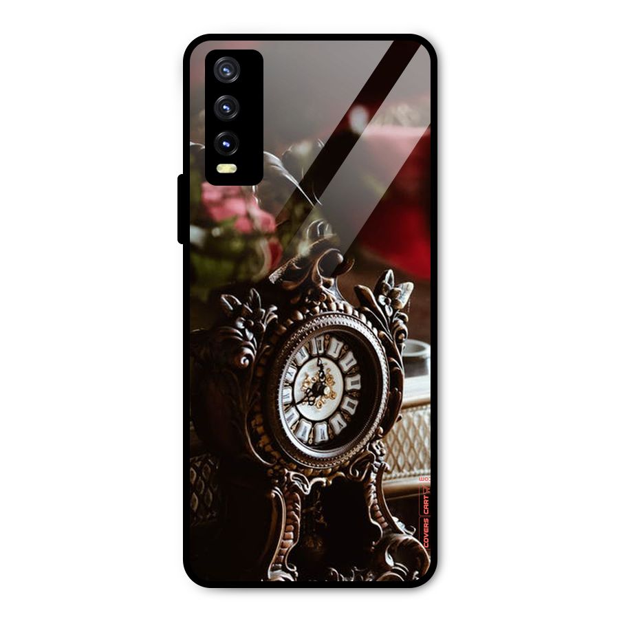 Ancient Clock Metal Back Case for Vivo Y20