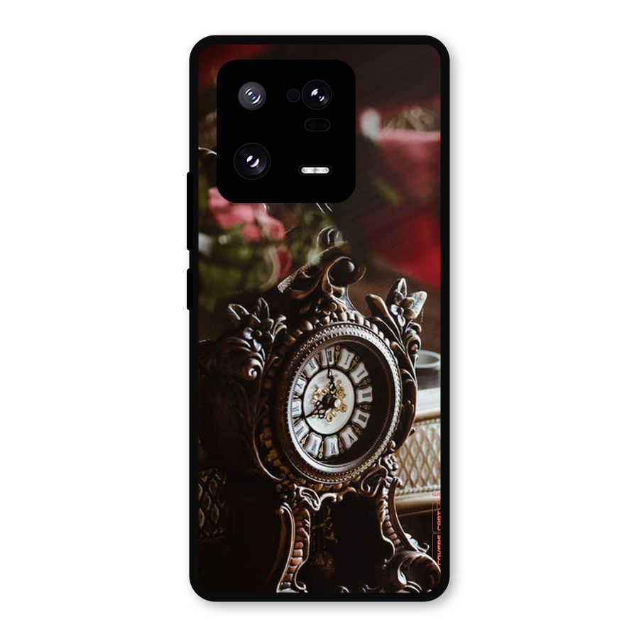 Ancient Clock Metal Back Case for Xiaomi 13 Pro
