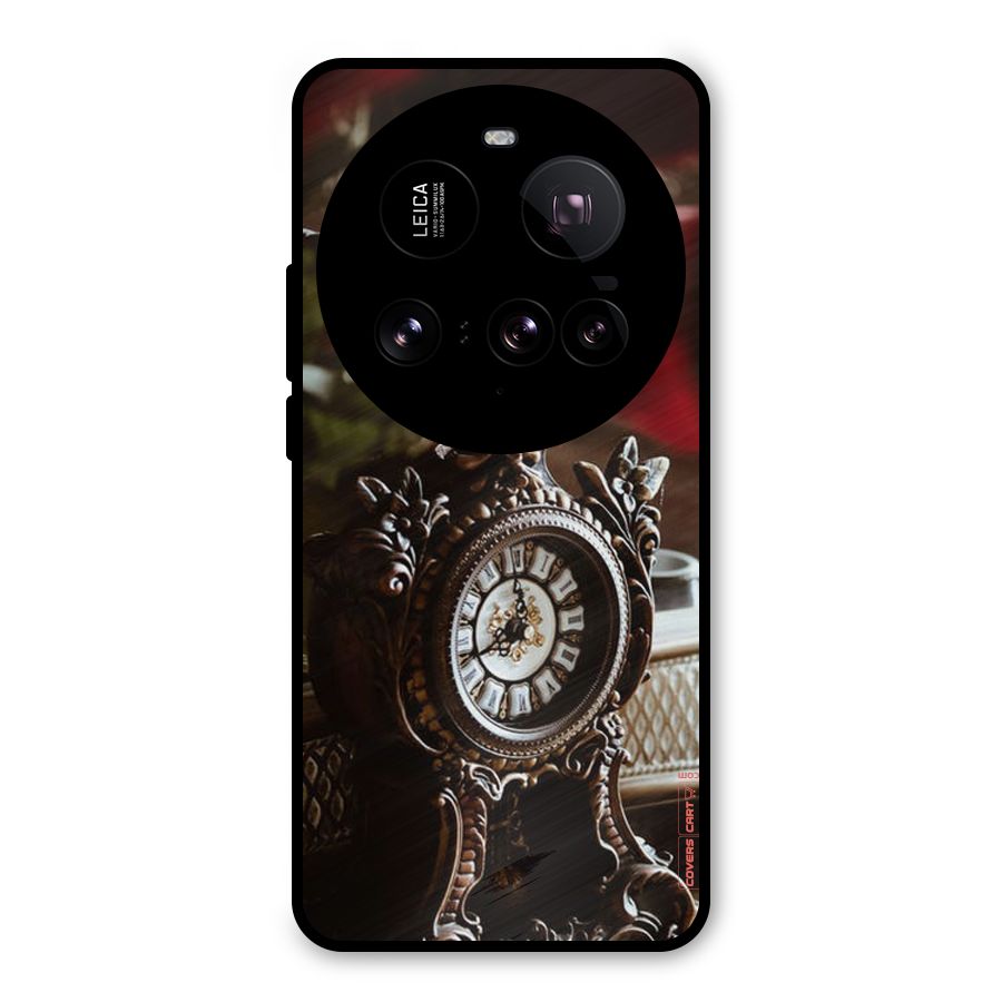 Ancient Clock Metal Back Case for Xiaomi 15 Ultra