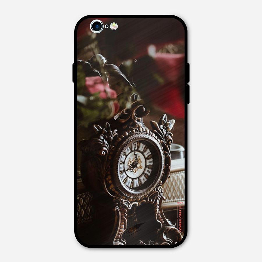 Ancient Clock Metal Back Case for iPhone 6 6s