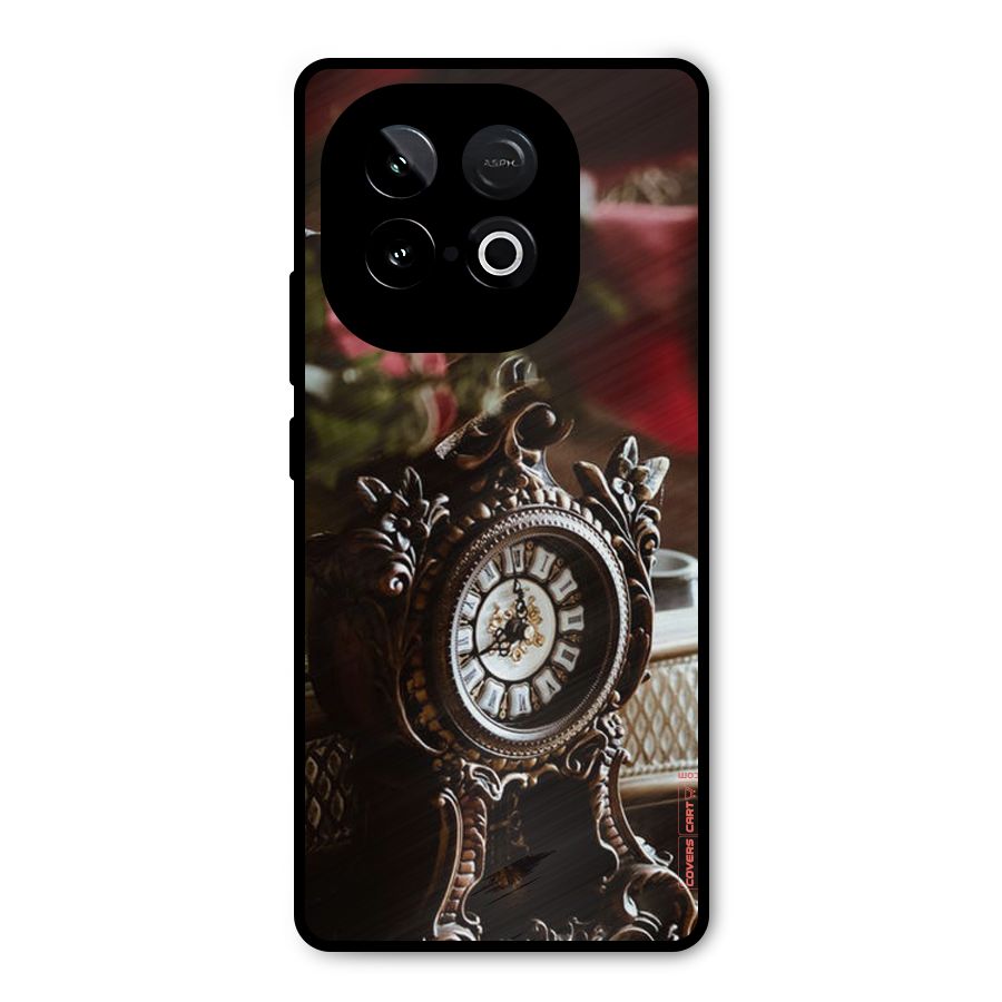 Ancient Clock Metal Back Case for iQOO Neo 10